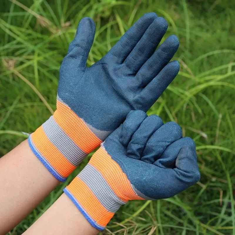 Tire Rubber Gloves Men Antiwear Anti Dirt Friction Resistant Work Glove Long Lasting Workshop Factory Labor Protection Gloves