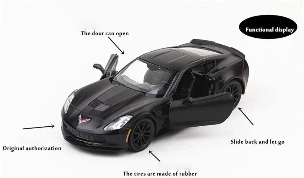 Makeda1: 36 Chevrolet Camaro hohe Simulation exquisite Druckguss Spielzeug fahrzeuge Auto Styling Sportwagen Legierung Modell Spielzeug zurückziehen – Detail 1