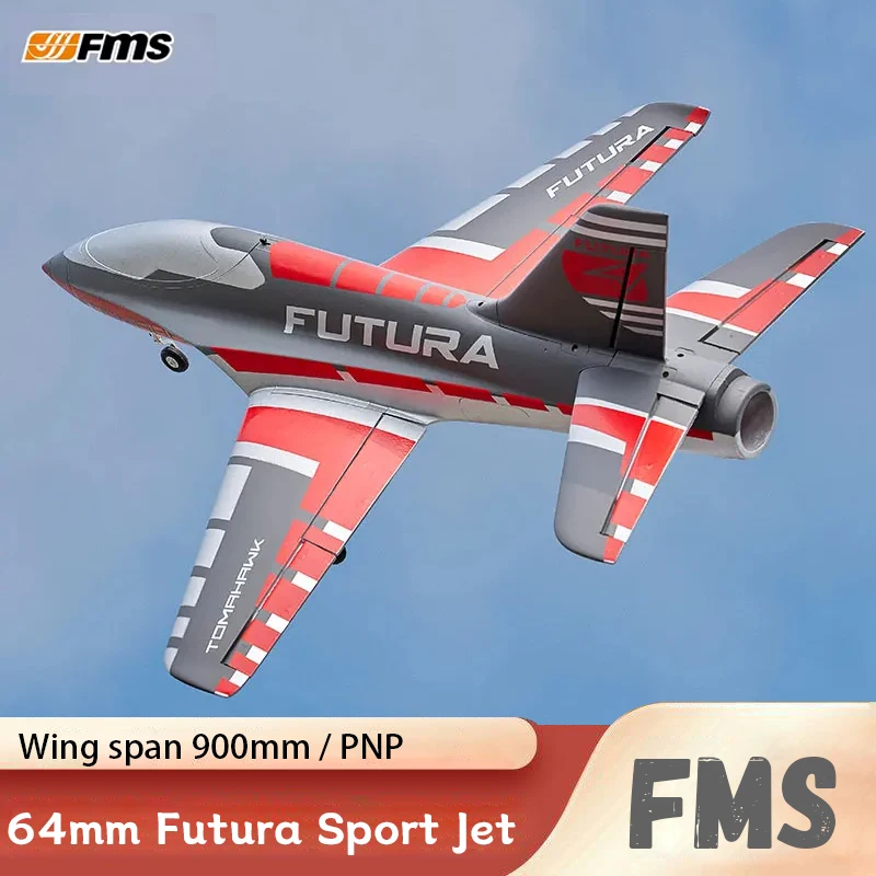 

FMS RC Airplane 64mm Futura Tomahawk with Flaps Sport Trainer Ducted Fan EDF Jet 3 Color Model Hobby Plane Aircraft Avion PNP