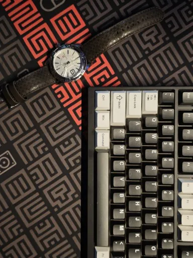 YUNZII AL80 Silver Wireless Mechanical Keyboard, Full Aluminum CNC