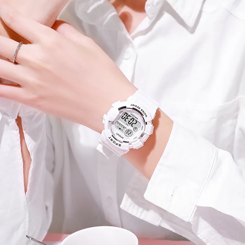 Fashion Kids Watches Luminous Waterproof Sports Digital Watch Alarm Clock Watches Boys Girls Student Smart Electronic Watch Gift 4