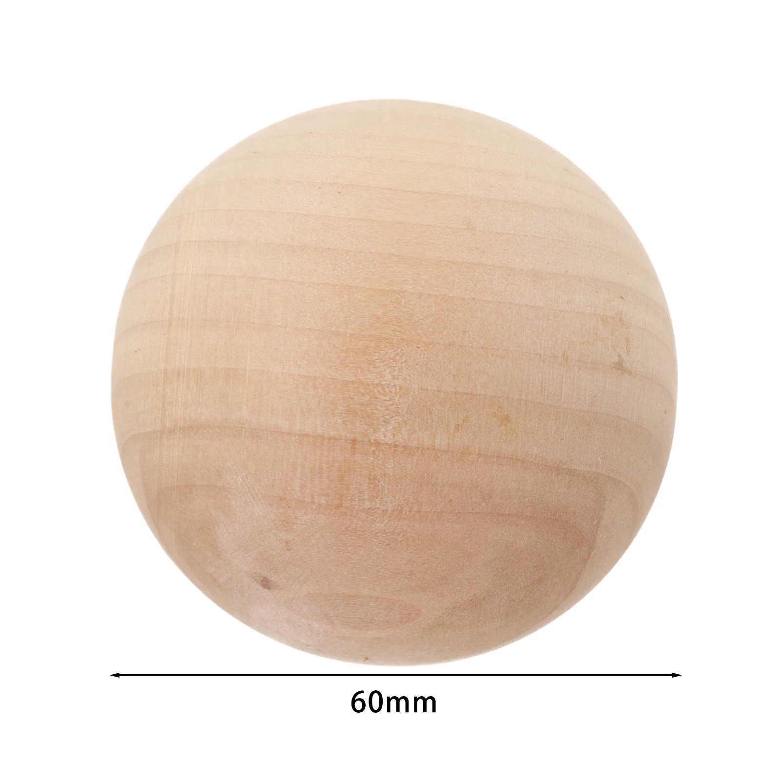 Natural Hardwood Craft Wood Balls