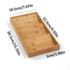 Bamboo Drawer Spice Rack,Countertop 3 Tier Storage Rack For Kitchen Counter,Shelves, Kitchen Organizer And Storage 2