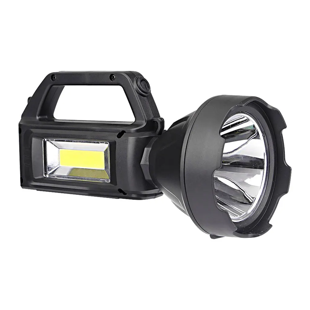 LED Rechargeable Cob Torch Light  Portable Lights Spotlight for Hunting Camping Outdoor Working