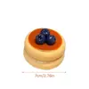 Simulation Soufflé Fiddy Squeeze Toy Decompression Pressure Relief Squishy Fingertip Toy Blueberry Strawberry Slow Rebound Toy 6