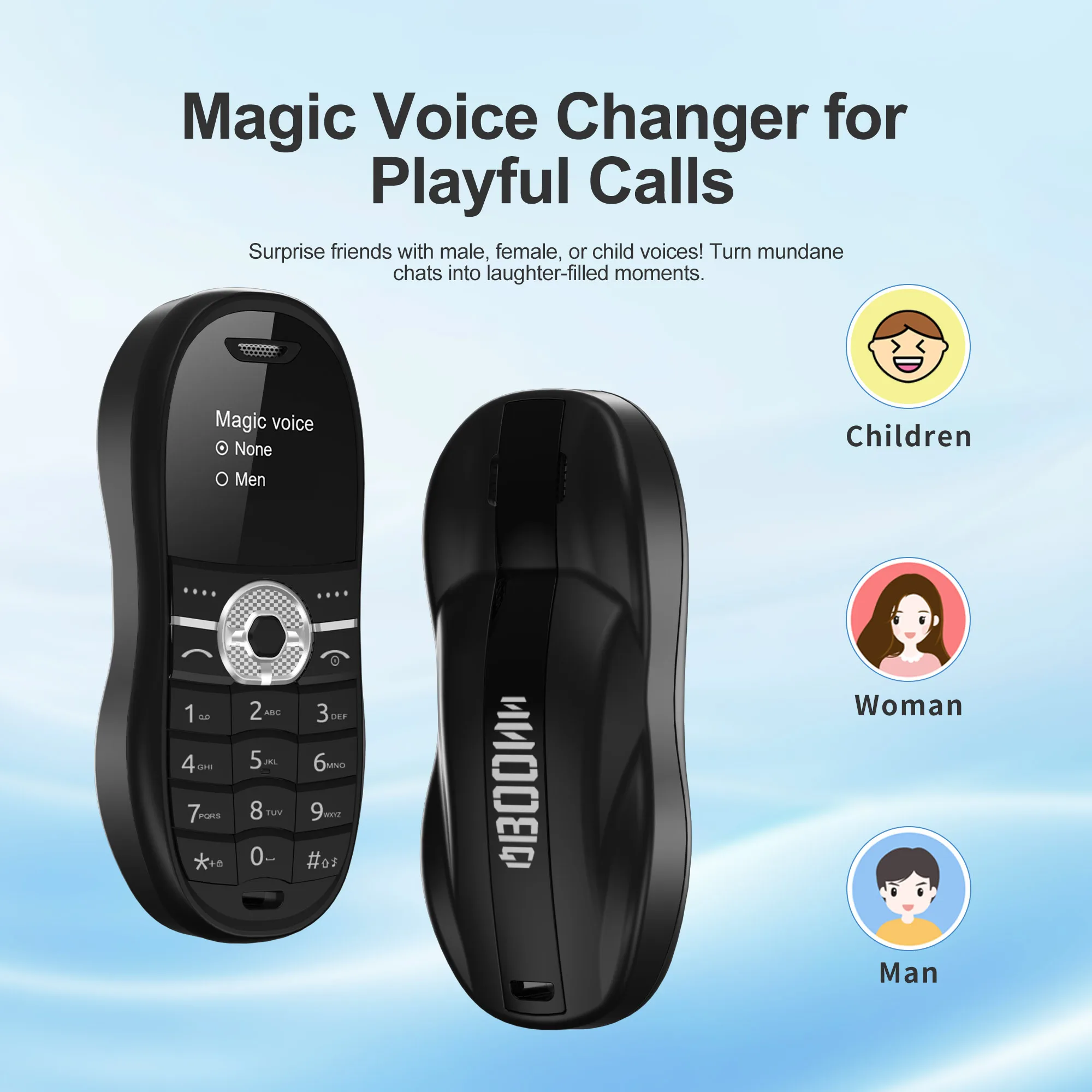 SERVO X18 Mini Car Mobile Phone 2 SIM Standby Bluetooth Dial Magic Voice Call Recording MP3 Player 2G GSM Super Small Cellphones