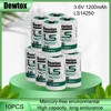 10PCS LS14250 14250 TL-5902 1/2AA 1/2 AA 3.6V Non-rechargeable Li-Ion Battery For CNC ETC PLC Industrial Control Gas Water Meter 1