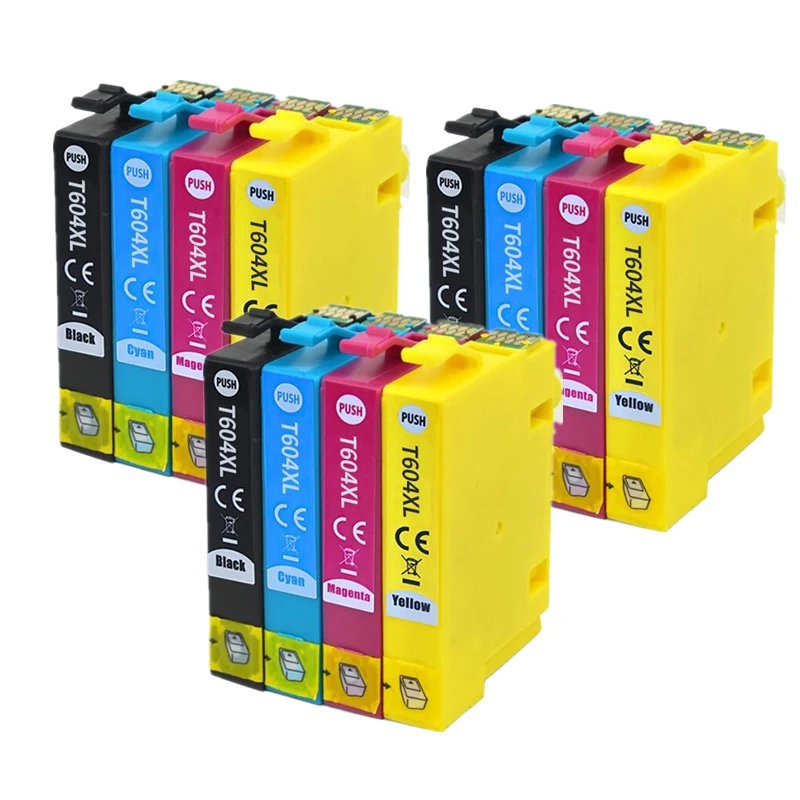 Compatible 604xl T604xl T604 604 Ink Cartridge For Epson Xp-2200