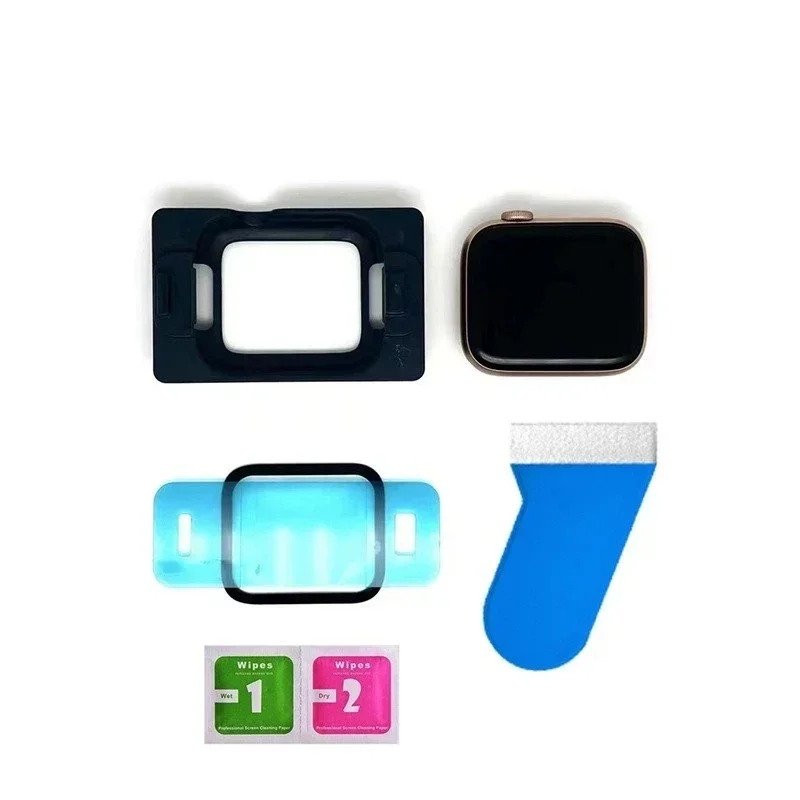 Screen Protector 5PCS Ceramic film Install tool For Apple watch Ultra 9 8 11 49mm 45mm 42m For iwatch 10 6 5 46mm 44mm 40mm 42mm