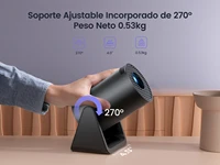 Proyector Portátil Wimius L1 — Android 11, 300 ANSI, WiFi 6, Corrección Trapezoidal Auto 2