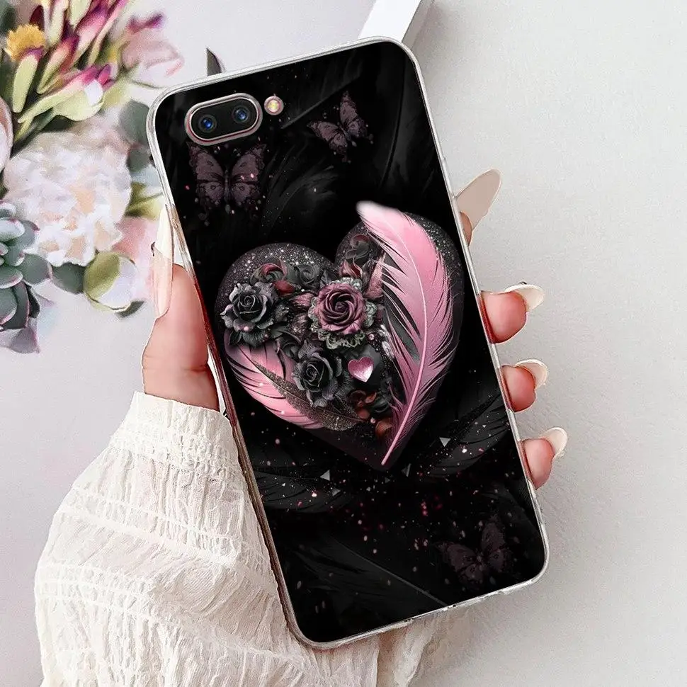 Cute Cartoon Soft Slim Phone Case Cover - Compatible with OPPO Models