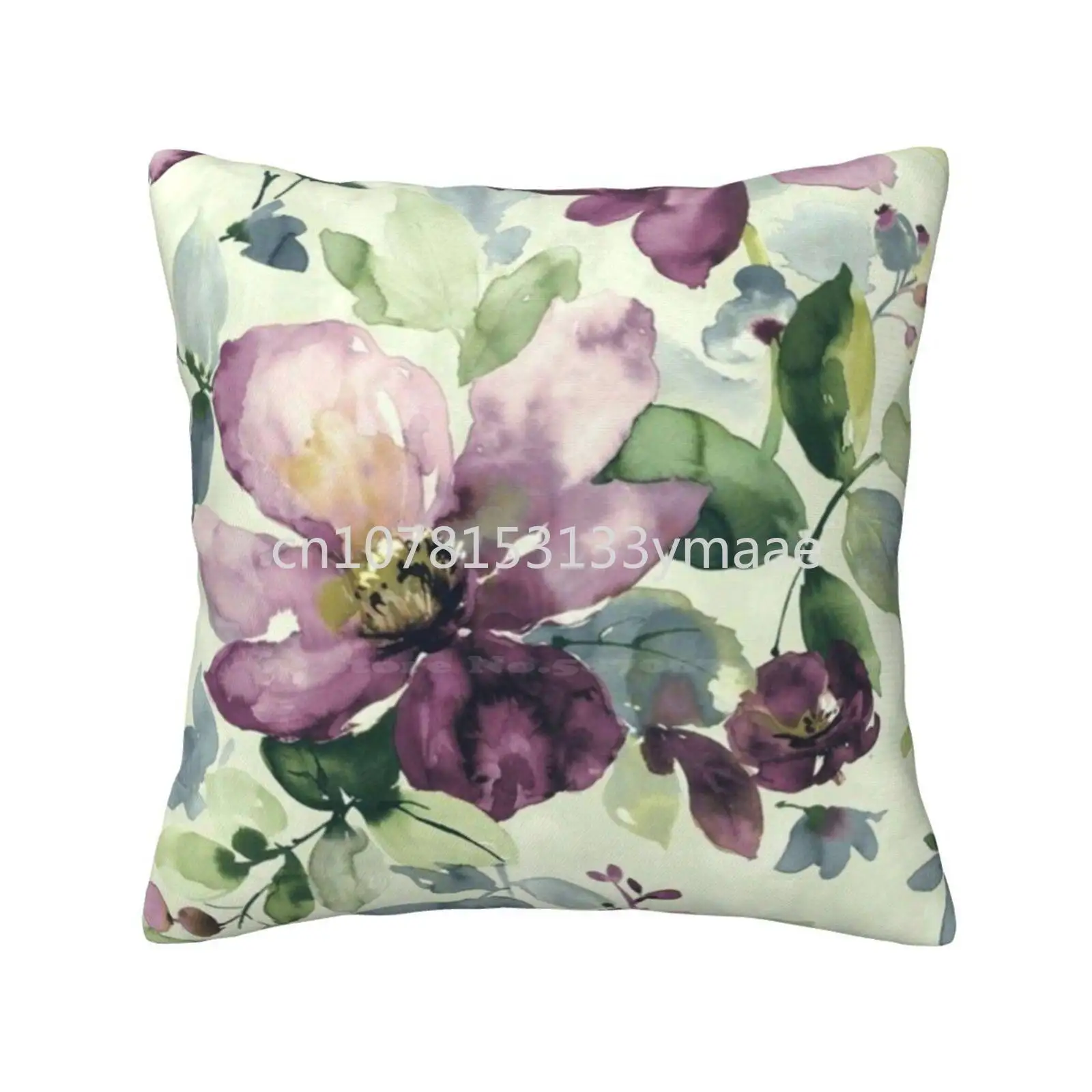 

Мягкая удобная наволочка с цветочным рисунком