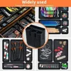 8/16/32pcs Drawer Organization Tool Box Organizer Tray Dividers Set Workbench Cabinet Bins Tool Chest Garage Hardware Tool Tray 2