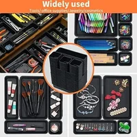 8/16/32pcs Drawer Organization Tool Box Organizer Tray Dividers Set Workbench Cabinet Bins Tool Chest Garage Hardware Tool Tray 2