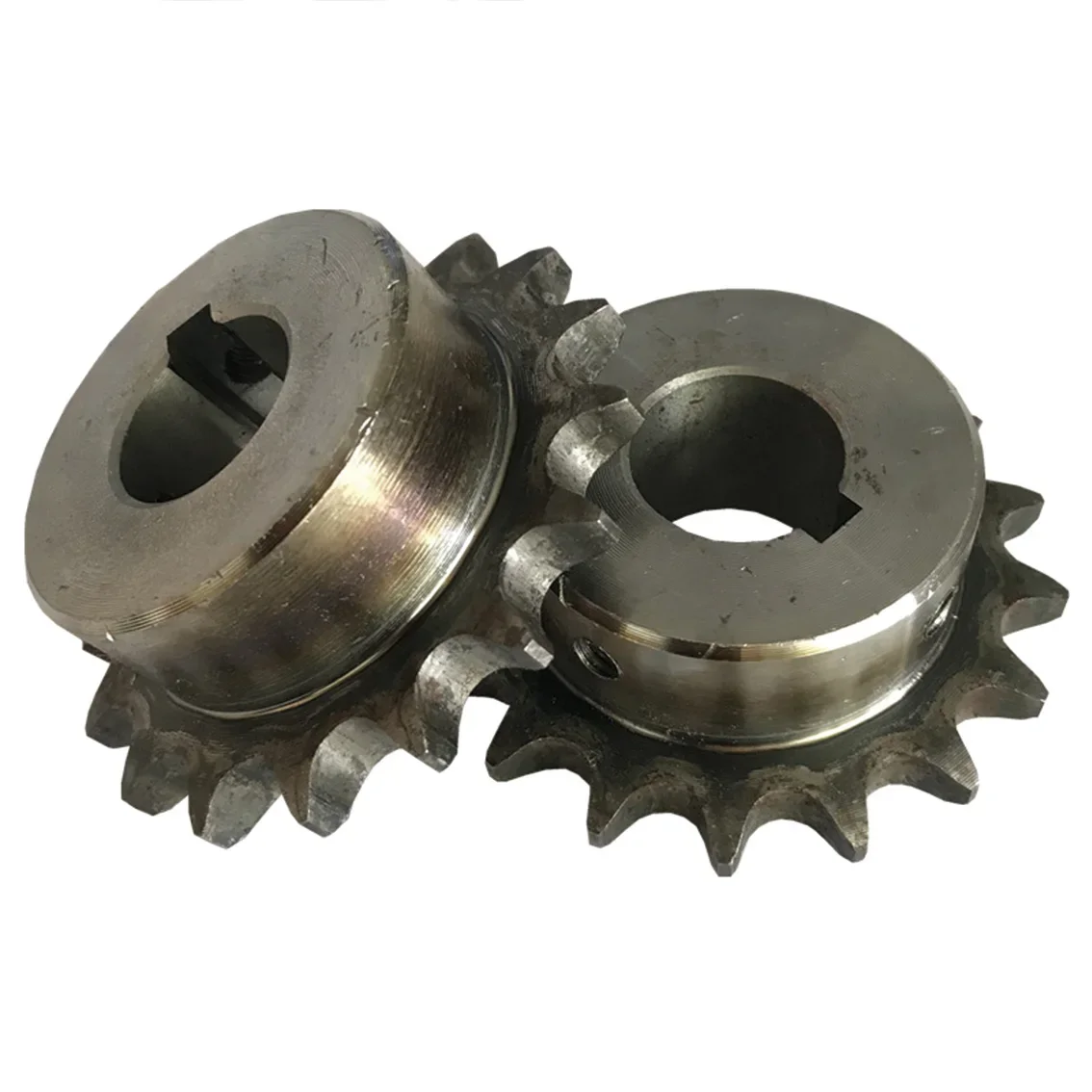 08B Industrial Steel Sprocket - 20 Teeth With 20mm Keyway For Mechanical Drive Systems