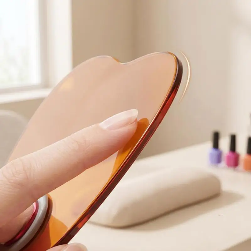 Dispositivi per saloni di bellezza per unghie, deflettore in plastica che blocca la luce per lampada UV per unghie a forma dritta, occhiali protettivi anti-luce blu - immagine 4