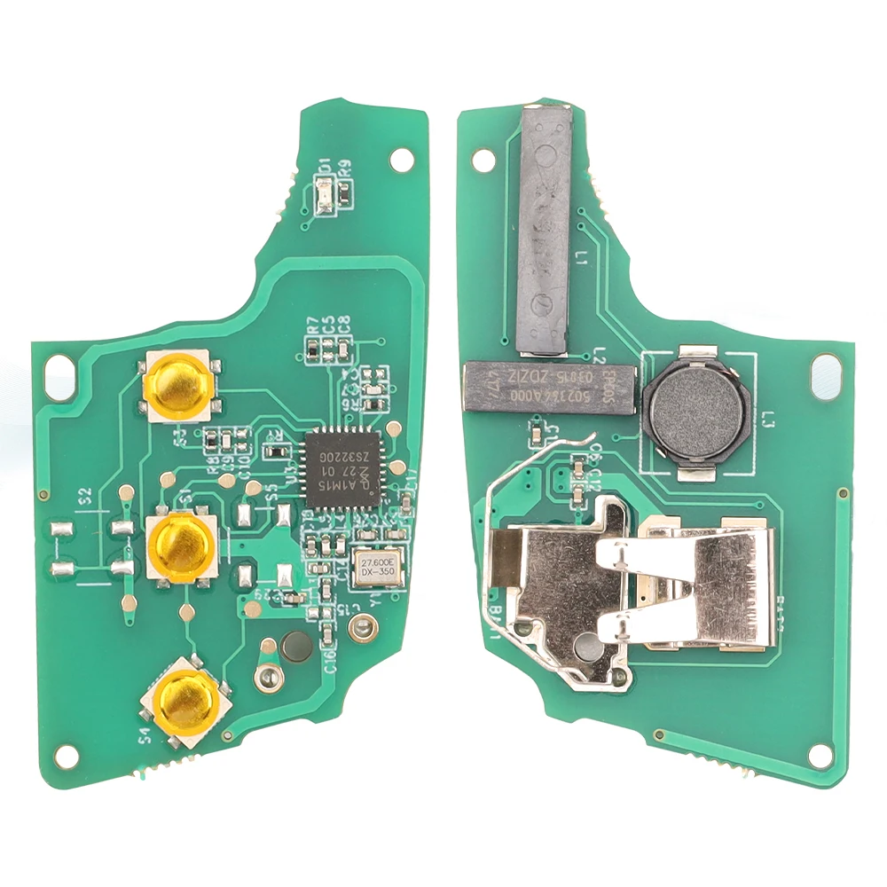 SilKY รถรีโมทคีย์ 433MHz MQB48Chip สําหรับ VW Seat Golf 7 MK7 Tiguan Touran POLO สําหรับ Skoda Octavia A7 5G6959752AB/BB 6V0959752D 2