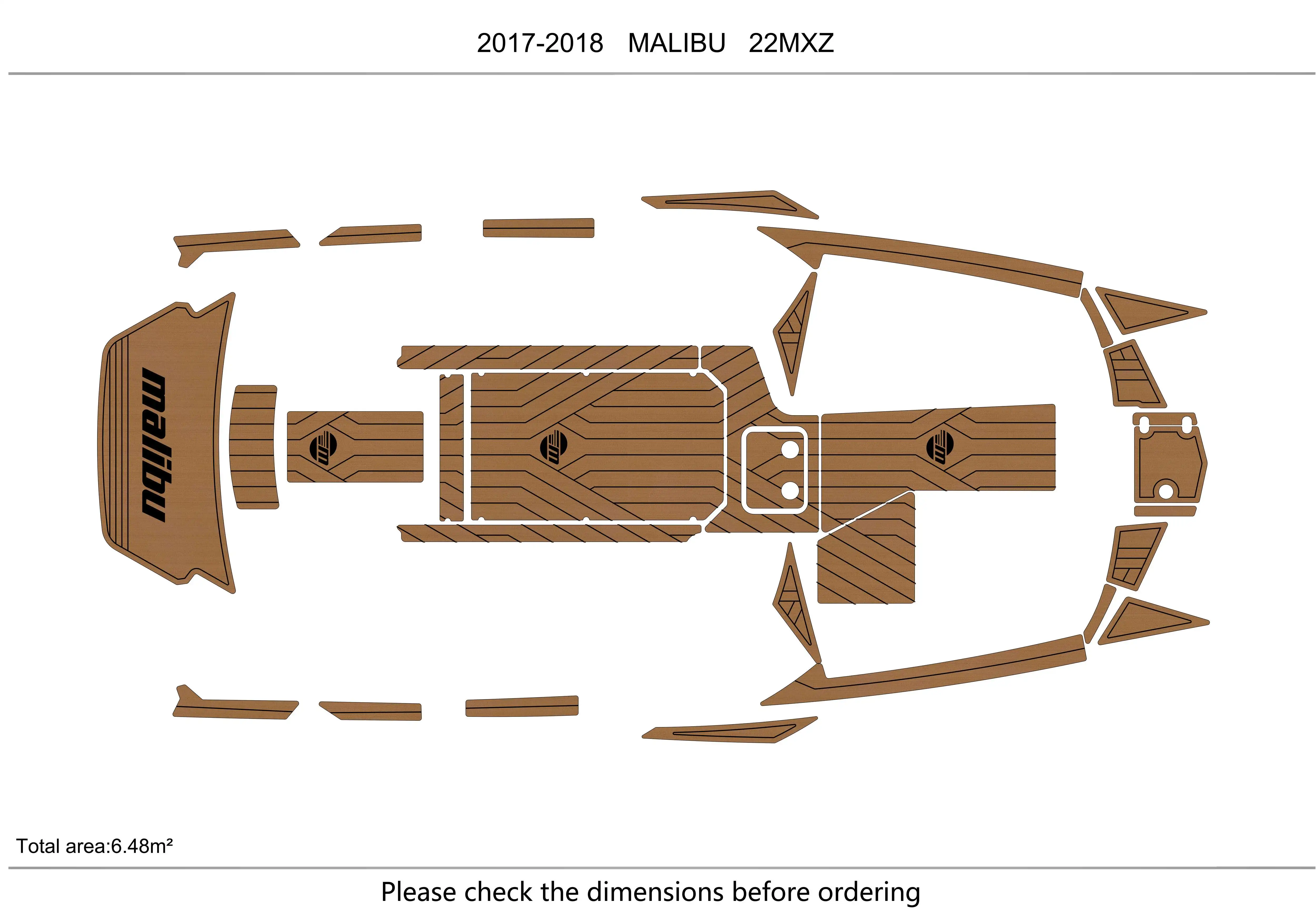 

2017-2018 MALIBU 22MXZ, плавательная платформа для кабины, 1/4 дюйма, 6 мм, искусственный ковер EVA, для водных лыж, яхты, рыбалки, лодки, нескользящий напольный коврик