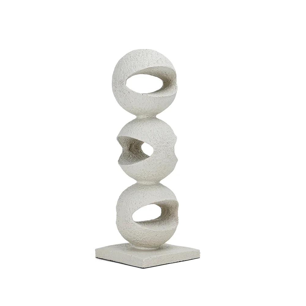 

Best Sell Modern Creative Interior Abstract Art Sculpture Decoration Resin Ornament Other Luxury Home Decor For Office Bookshelf