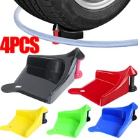 4Pcs Portable Car Tire Wedge For Car Washing Detailing Tire Hose Guide Preventing Pressure Washer Hose Stuck Under Tires 1
