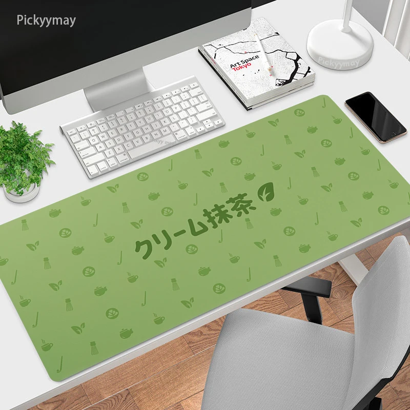 Bonito Anime Mouse Pad, Matcha Verde Mats,