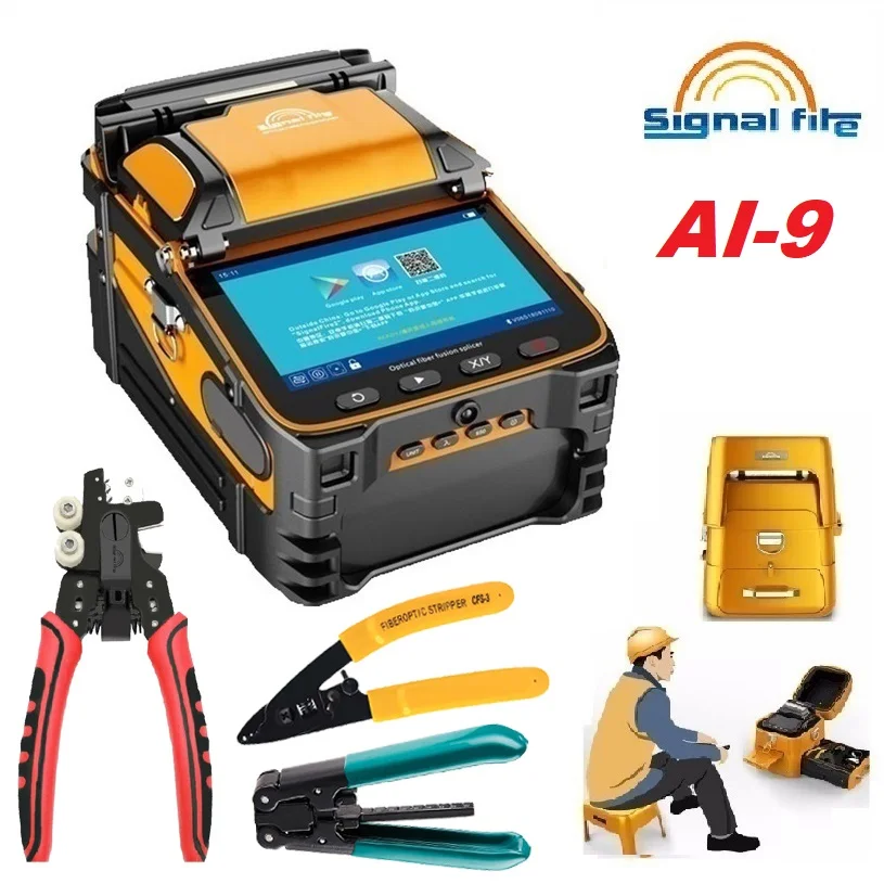 Original Ai-9 Signal Fire Automatic Sm&mm Multi-language Ftth Fiber ...