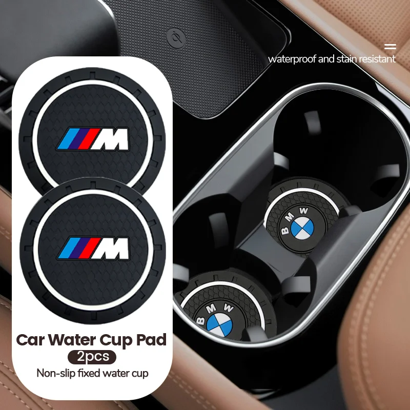 4PCS Bling Cup Holder Coasters For Car, Universal Non-Slip Cup Holder, Embedded