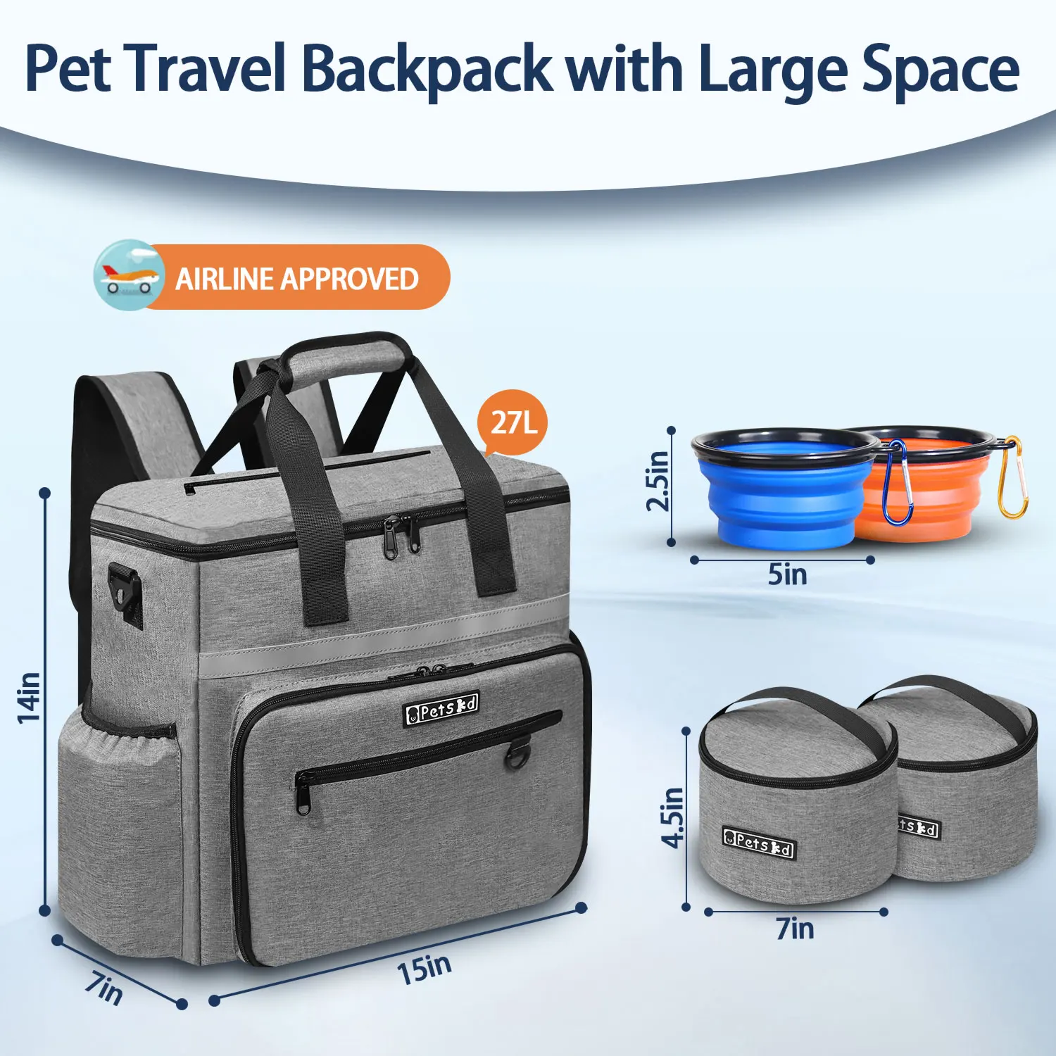 Outdoor Dog Travel Organizer Bag 2