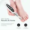 Pro Professional Manicure Pedicure Kit, Cordless Electric Nail File Set, Nail Drill Machine, Toe Nail Dremel Tools, Filer, Buffe 5