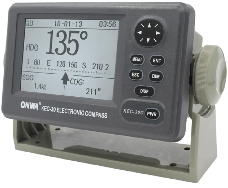 KEC-30G(MK2) ONWA Electronic Fluxgate compass with GPS / KEC-30G Electronic GPS compass with KA-GC9A Antenna