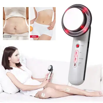 Dispositivo brucia grassi EMS 3 in 1 - Massaggiatore corpo a LED e ad ultrasuoni per uso domestico, strumento di bellezza per il contorno anticellulite 1