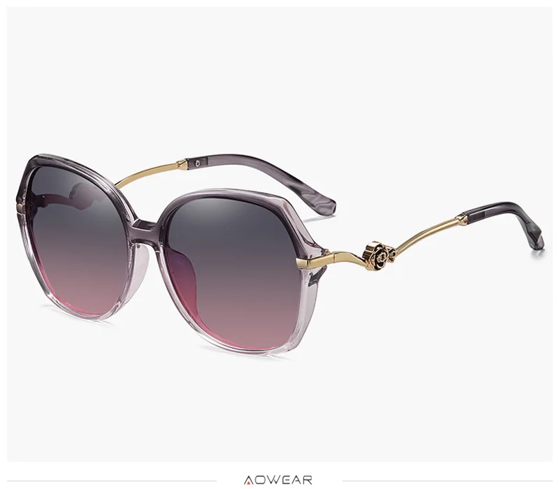 Oversized Sonnenbrille Für Damen Mit Polarisierten Gläsern_voghion.com