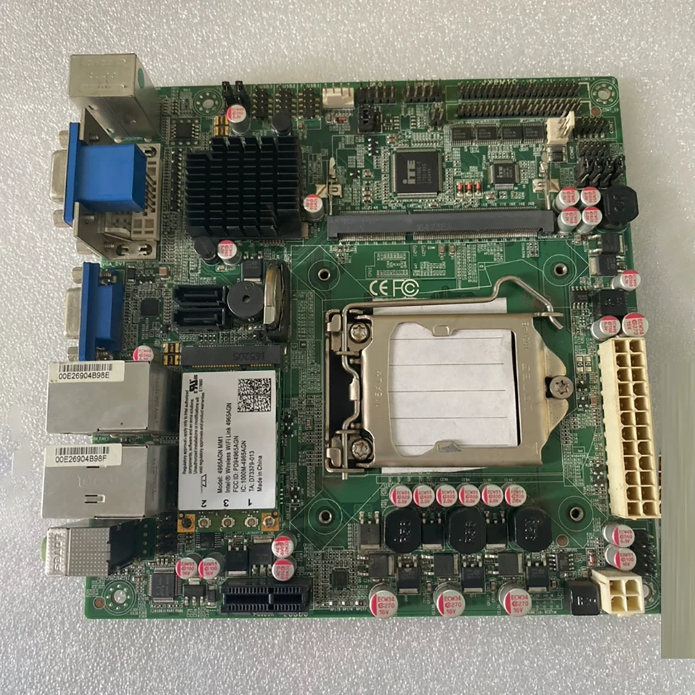 듀얼 포트 산업용 제어 마더보드 H81 LGA1150 JX8M10 EC-8160