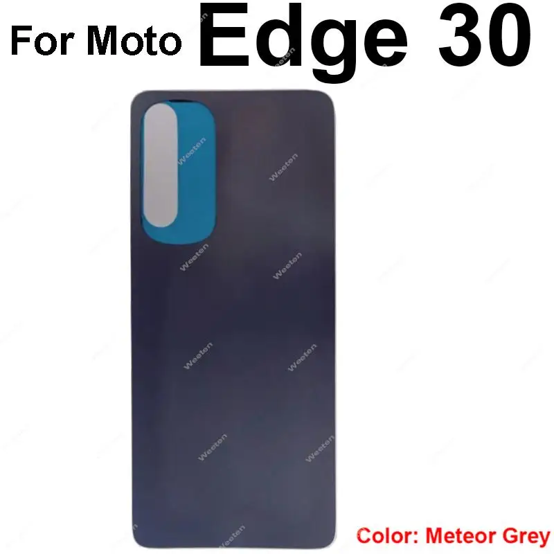 Motorola MOTO Edge 30 Edge 30 Pro XT2201-1 후면 배터리 도어 하우징 커버 후면 커버 후면 배터리 케이스 교체 부품