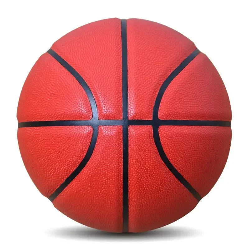 

No 5 No 6 No 7 White Black Red Anti-skid and Wear-resistant Competition Training Cement Ground Children's Adult Basketball