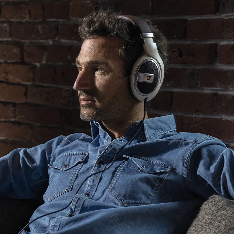 Sennheiser HD 599 Open-Back Stereo Around Ear Headphones Earcups