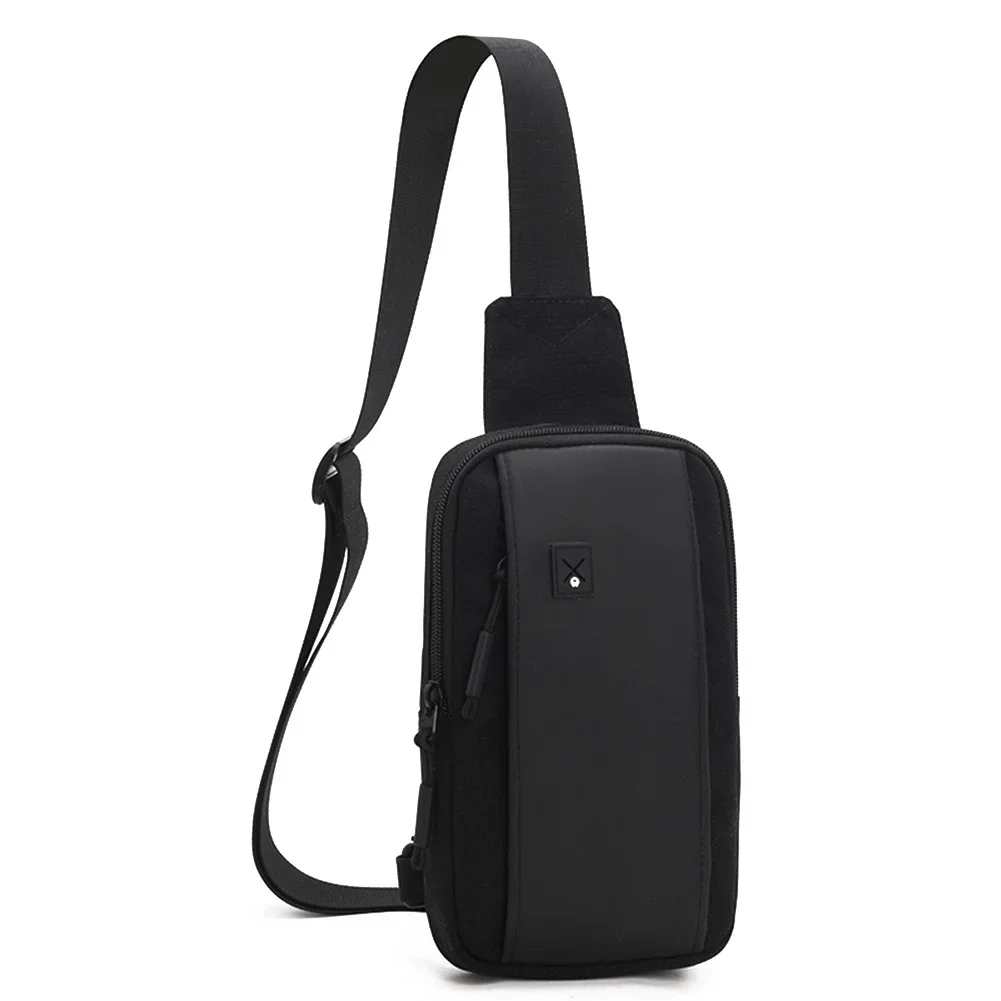 

Oxford Casual Waist Bags Unisex Waist Packs Brand Men's Chest Bag with Earphone Hole Waterproof Outdoor Sports Accessories 2023