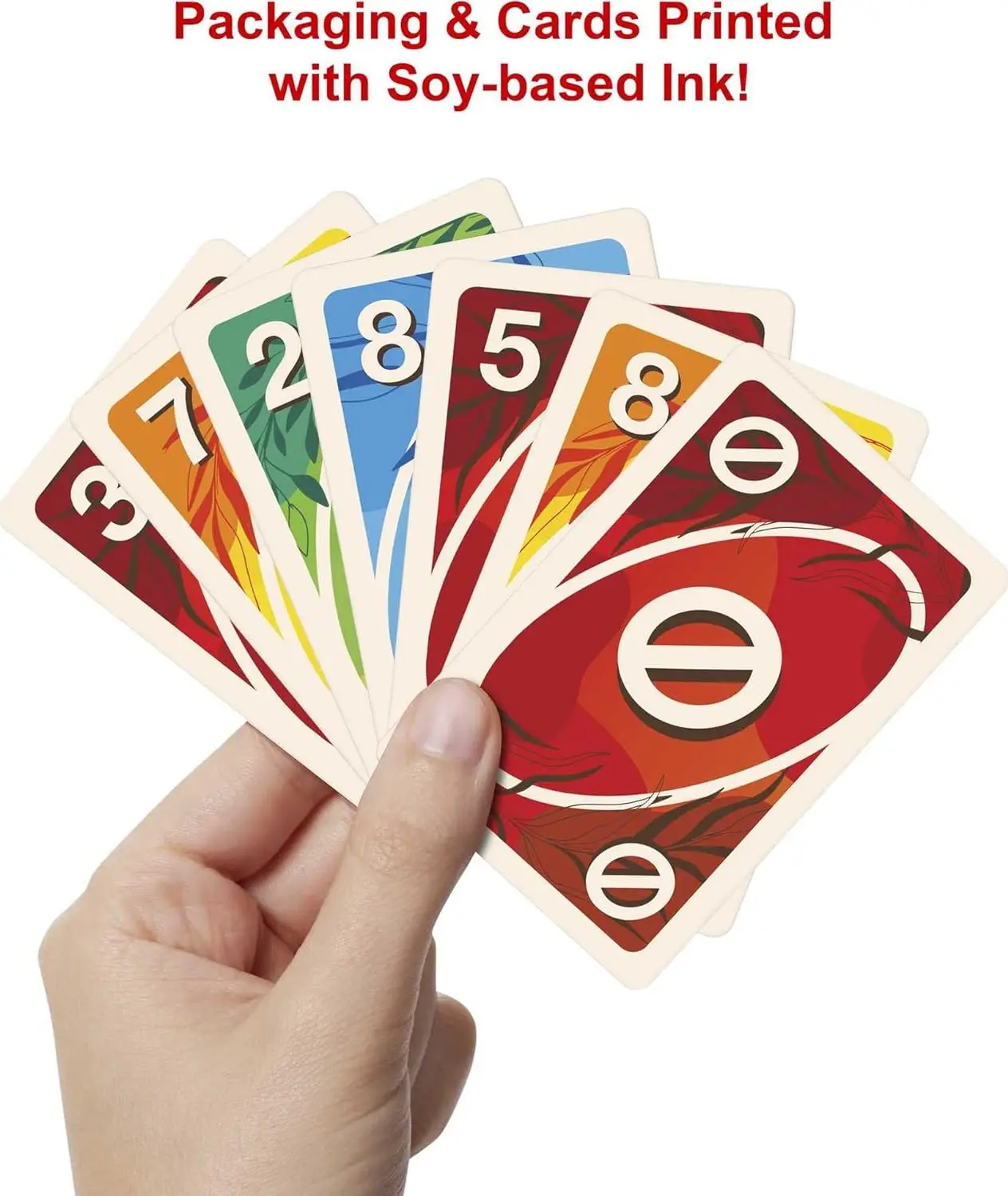 Games UNO Nothin’ But Paper Family Card Game with 112 Cards 4