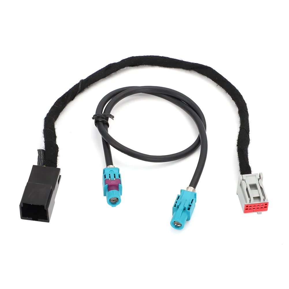

For Dodge 2019-2022 RAM radio display wiring harness kit With 50cm LVDS cable and 34cm 5-wire plug Radio Accessories