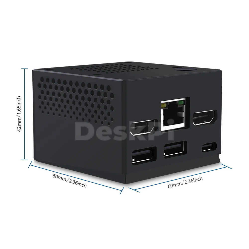 Raspberry Pi CM4, DeskPi Mini Cube, Integrando