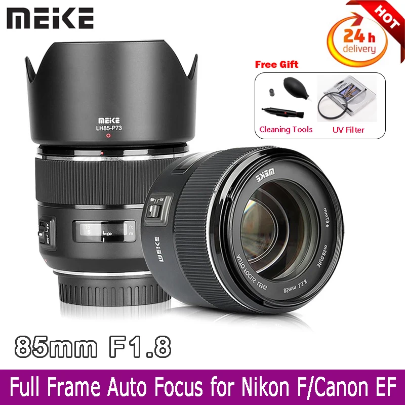 Meike 85mm f1.8 Pro Full Frame Auto Focus STM Lens for E-Mount / Z
