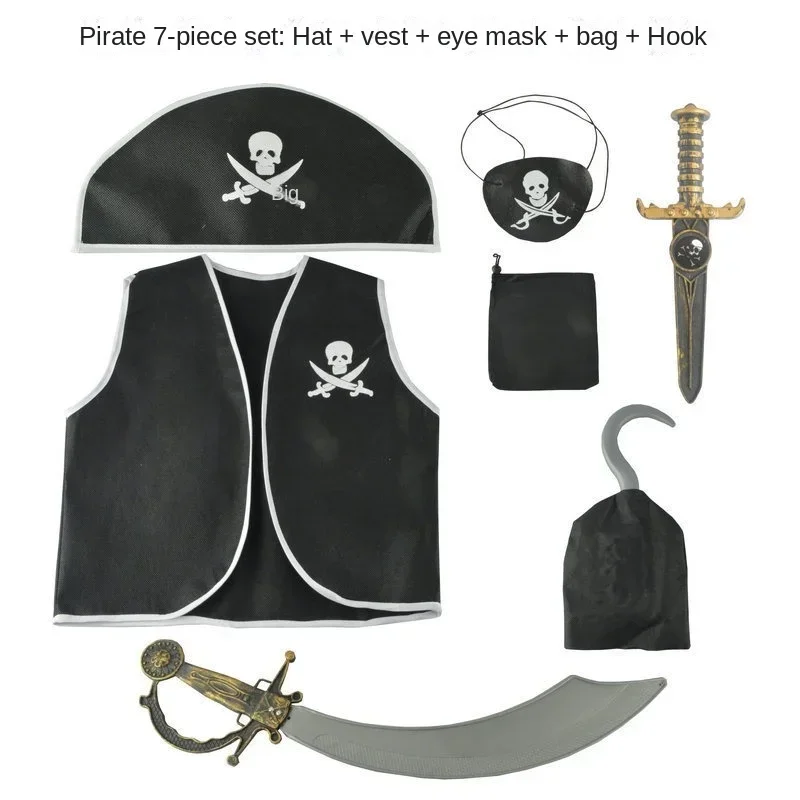 Kids Pirate Costume Set 2