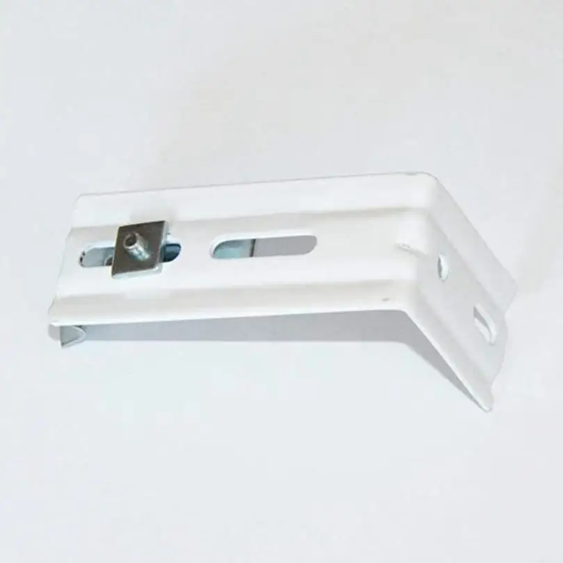 Curtain Clips Curtain Fasteners Curtain Accessories Curtain Holder 2pcs 3Inch Vertical Blind Bracket Clips Metal Roller Shutter Pull Curtain Fixing Mounting Holder Clamps