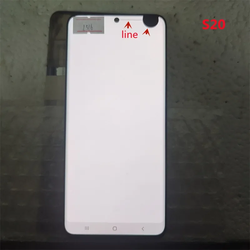 Ｚ S20  AMOLED LCD ũ ü,  , G980, G980F, G980F/DS, S20 ÷ ġ ũ Ÿ 2