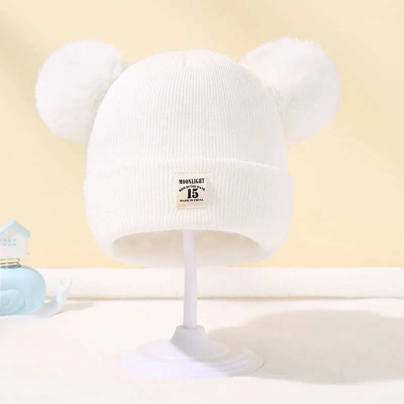 Cute Winter Baby Hat for Girls 0-3 Years Old