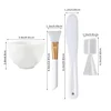 DIY Face Mask Making Set with Bowl, Silicone Brush, Spatula and Measuring Spoon