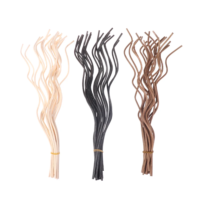 20Pcs Diffuser Stick Long Wavy Aroma Rattan Reed Fragrance Diffuser ...