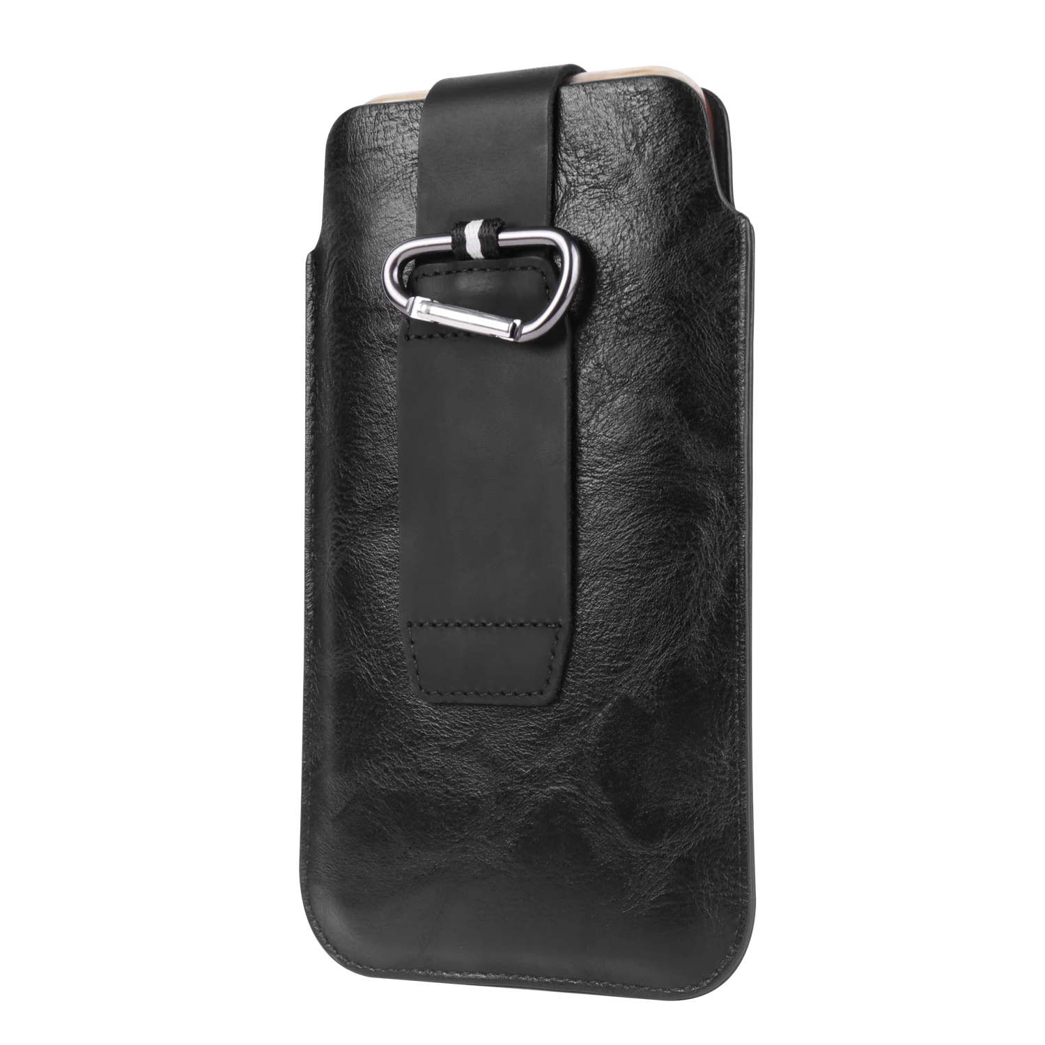 Fullaikate Dual Layer Hüft tasche für iPhone 15 Pro Max Karten tasche Handy tasche Herren vertikales Universal holster für S24 2014-2018" – Detail 14