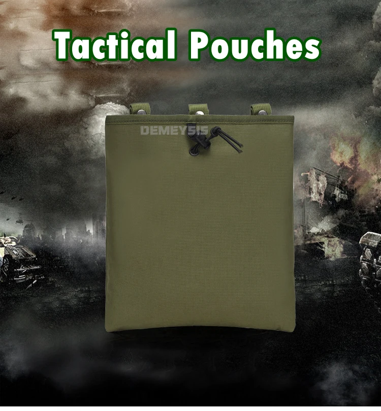 Description Picture 2 of itemTactical Molle Dump Magazine Pouch Mag Drop Pouches Hunting CS Gun Ammo EDC Bag Recycling Storage Bag