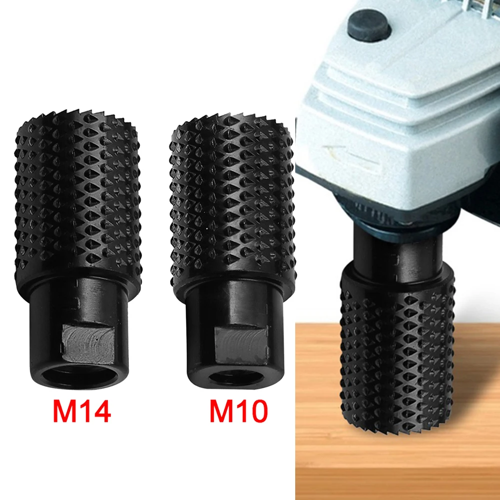 

1Pc Cylindrical Grinding Head 59*29mm M10 M14 Wood Carving Cylindrical Grinding Head For Wood Grinding CarvingAngle Grinder Tool